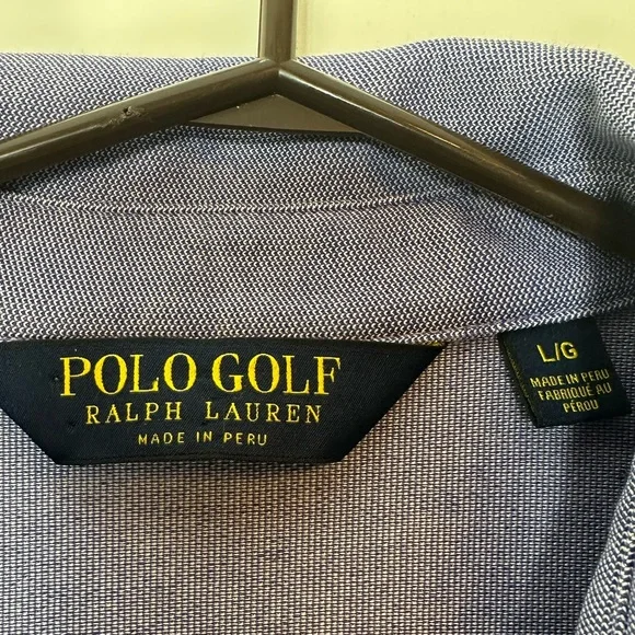 Ralph Lauren Blue Polo Shirt XL Ptp 23 - Picture 4 of 9